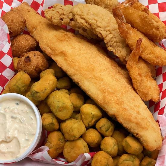 Order *Combo Dinner food online from Bailey Seafood store, Buffalo on bringmethat.com