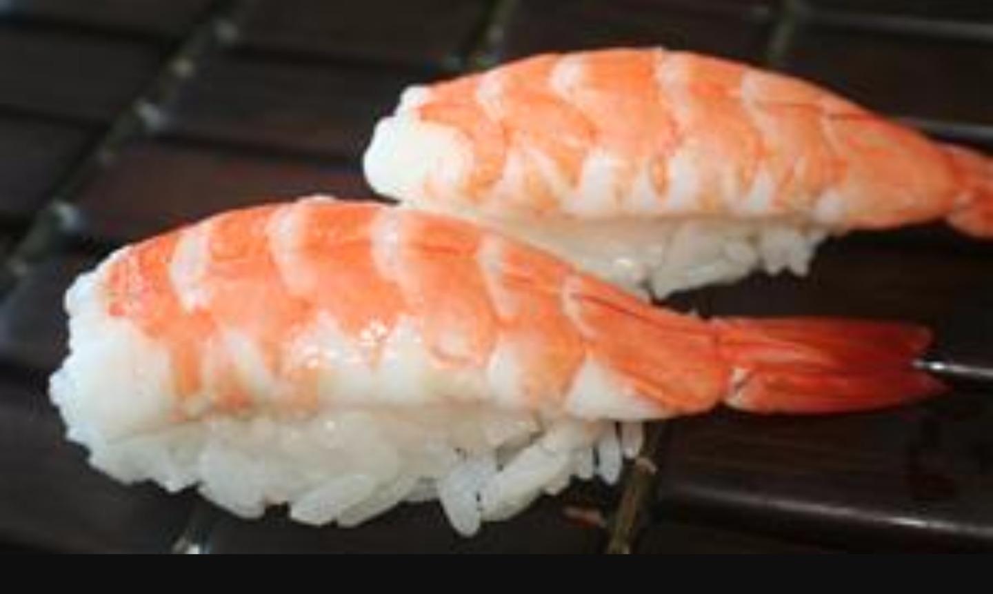 Order Shrimp/ Ebi Sushi (2pcs) food online from Tokyo Sushi store, Santa Clarita on bringmethat.com