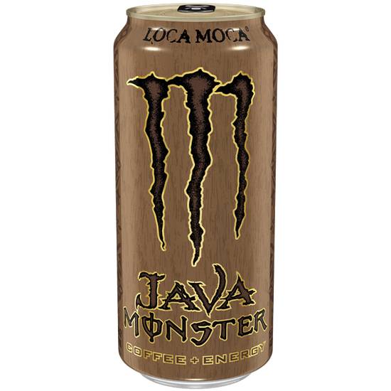 Order Java Monster Loca Moca 15oz food online from Caseys Carry Out Pizza store, Braidwood on bringmethat.com