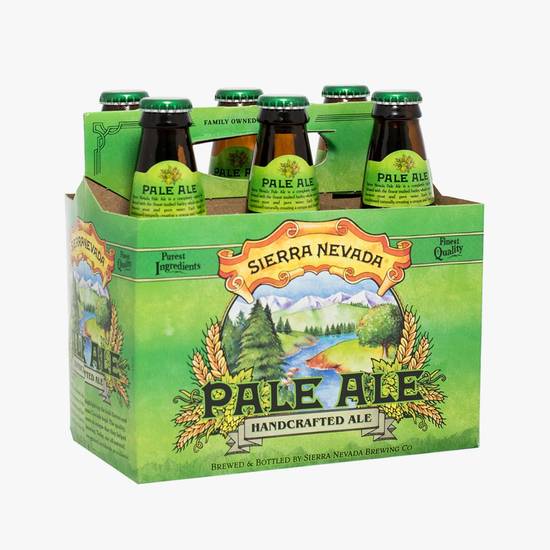 Order Sierra Nevada Pale Ale 6 Pack  food online from Goodie Liquor And Wine store, Santa Monica on bringmethat.com