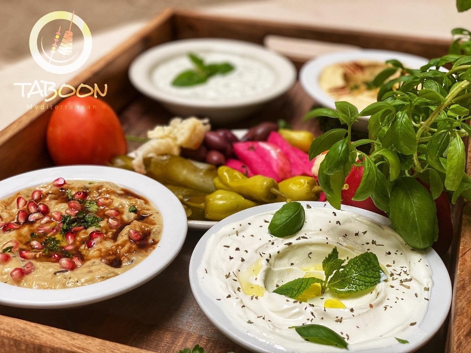 Order TABOON COLD MEZZA food online from Taboon Mediterranean store, Long Beach on bringmethat.com