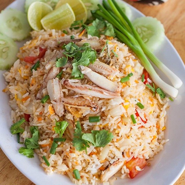 Order Premium Crab Fried Rice food online from Sea Thai store, Seattle on bringmethat.com