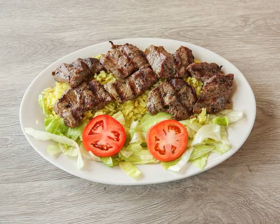 Order Shish Kabab food online from Pita House Restaurant store, Schaumburg on bringmethat.com
