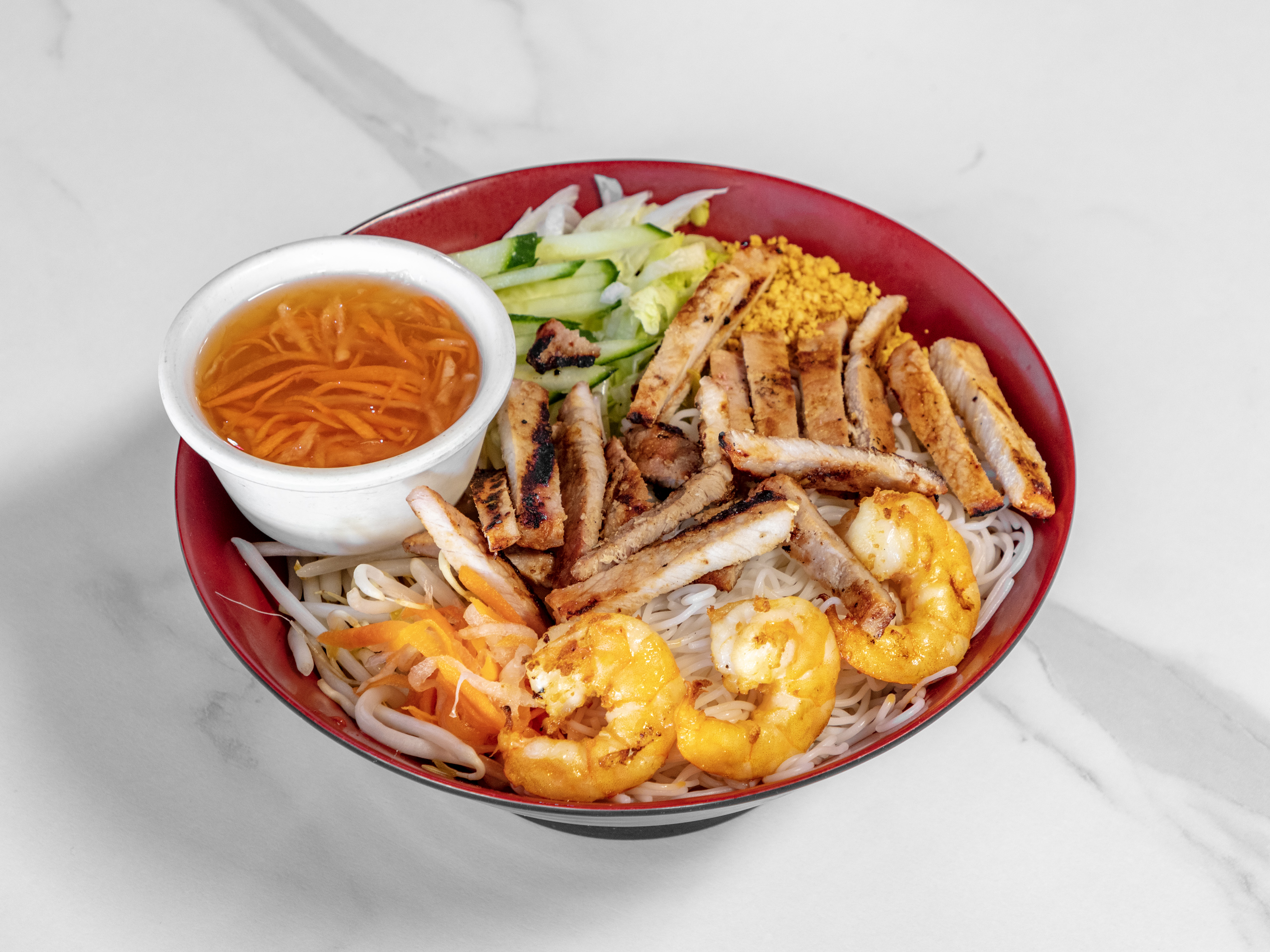 Order 25. Grilled Pork and Shrimps food online from Saigon nites store, Scottsdale on bringmethat.com