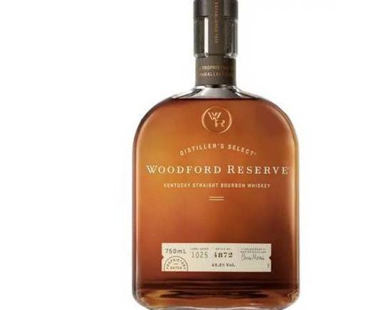 Order Woodford Reserve, 750mL bourbon (45.2% ABV) food online from Cold Spring Liquor store, Liberty Hill on bringmethat.com