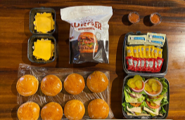Order Burger Kit food online from Great American Steakhouse store, Anthony on bringmethat.com