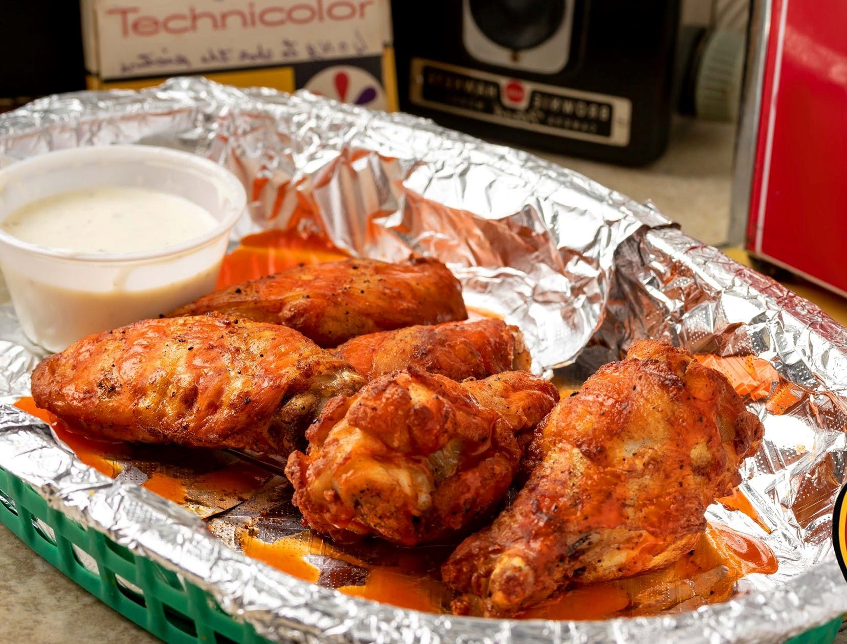 Order Wings - 5 Pieces food online from Valley Pizza store, Las Cruces on bringmethat.com