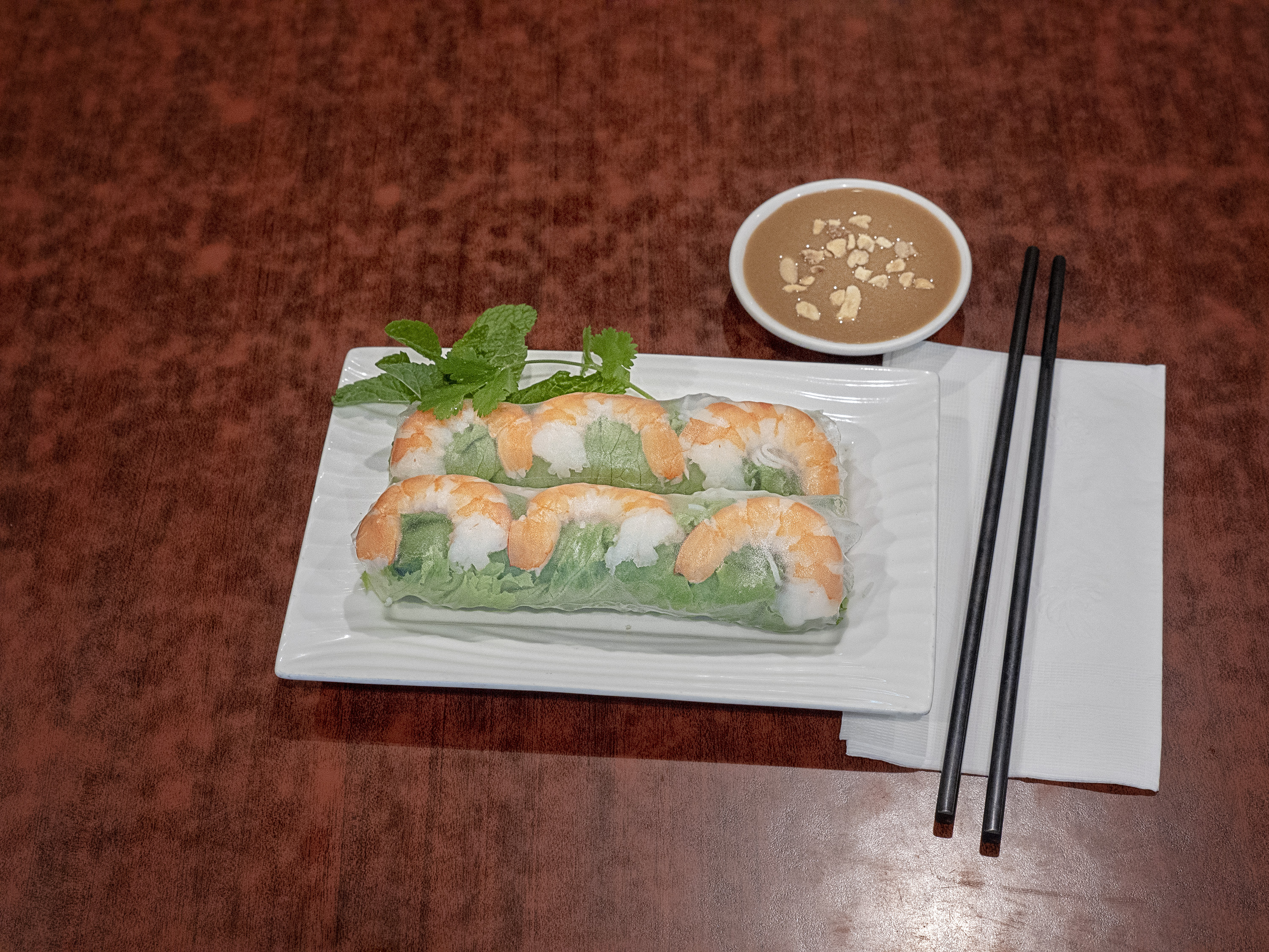 Order Goi Cuon(choice :shrimp, pork, children, tofu ) food online from Pho Sinh store, Alameda on bringmethat.com