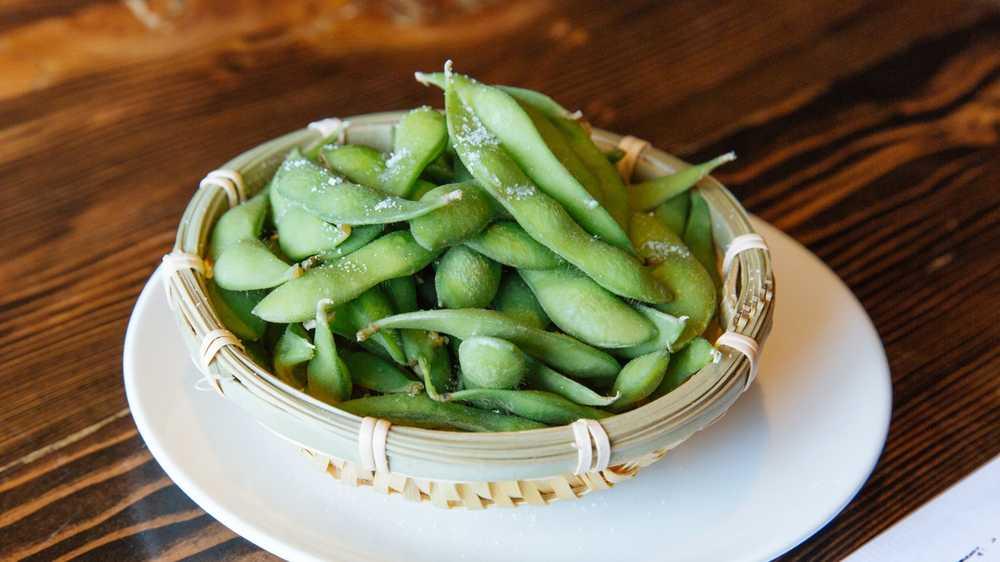 Order Edamame food online from New Leaf Chinese & Japanese Cuisine store, Philadelphia on bringmethat.com