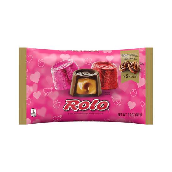Order ROLO&reg; Creamy Caramels Wrapped in Rich Chocolate Treats, Valentine's Day Candy,9.9 oz food online from CVS store, WALKERTOWN on bringmethat.com