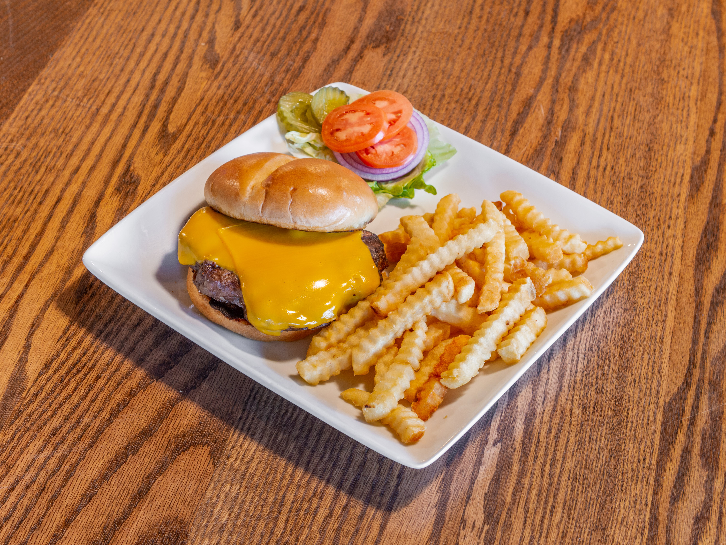 Order 1/4 Burger food online from Paradise Pub store, Martinsville on bringmethat.com