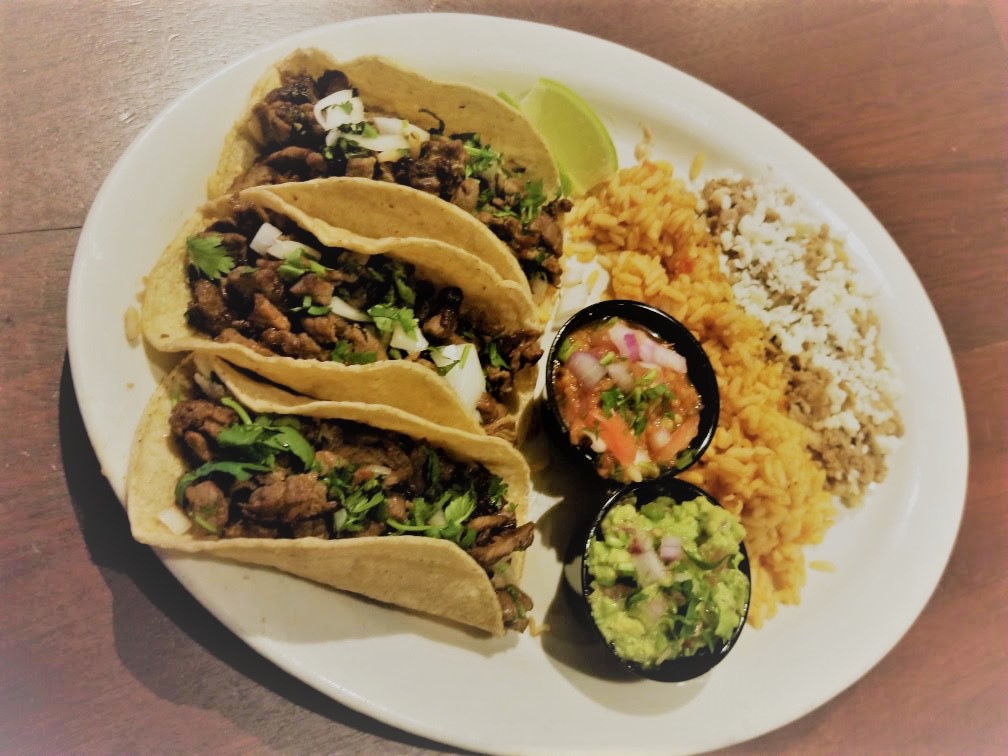 Order Steak Tacos food online from City Tap and Grill store, Norridge on bringmethat.com