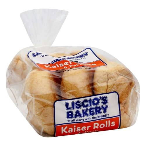 Order Liscio's Bakery · Kaiser Rolls (6 rolls) food online from Safeway store, Rehoboth Beach on bringmethat.com