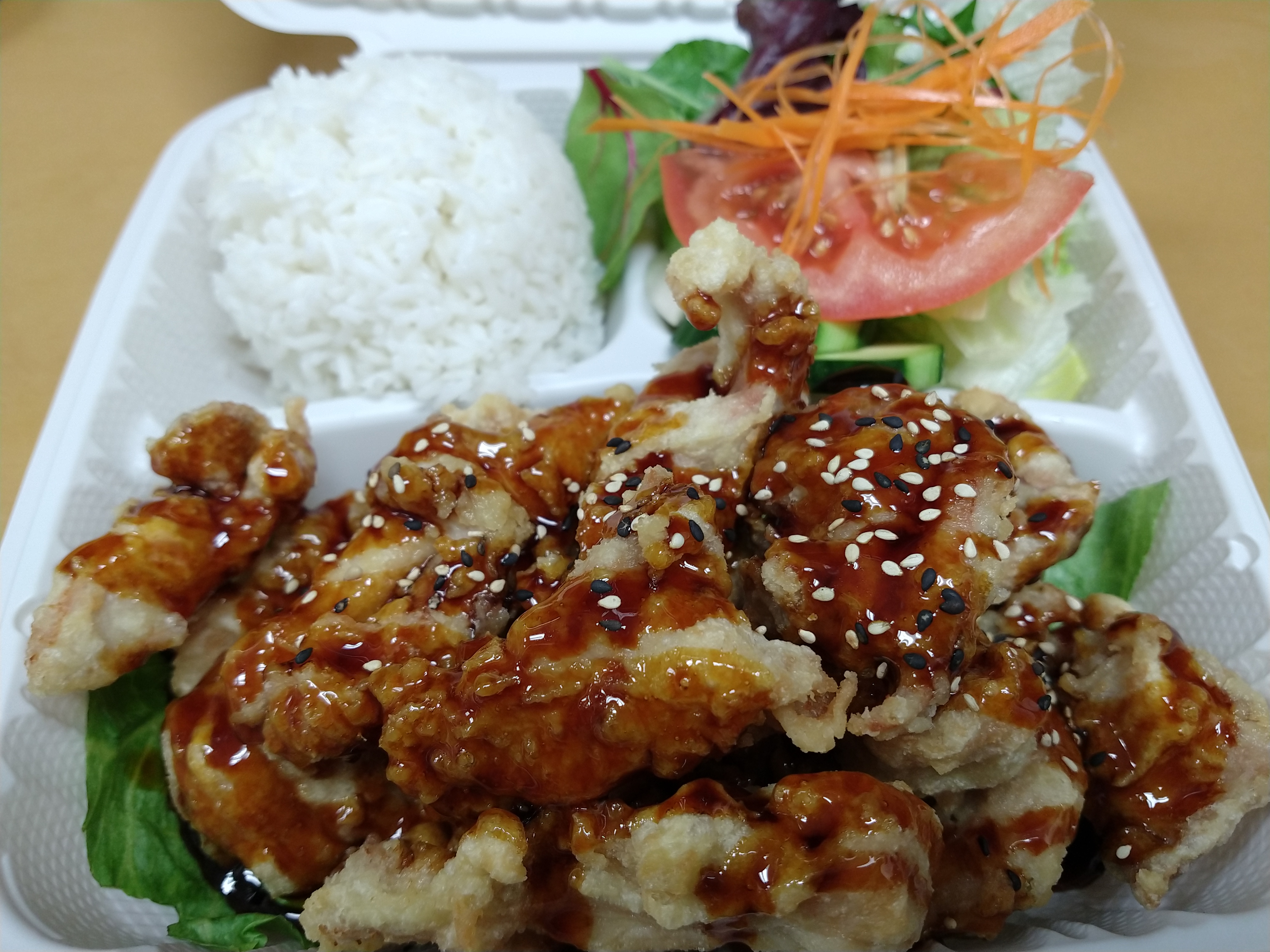 Order Sesame Chicken  food online from Rainbow Sushi store, Germantown on bringmethat.com