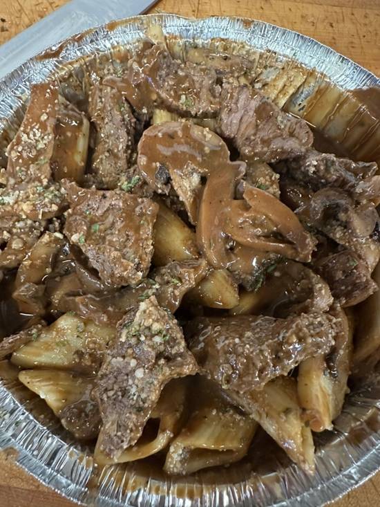 Order Beef Stroganoff food online from The Pizza Cutters store, Syracuse on bringmethat.com