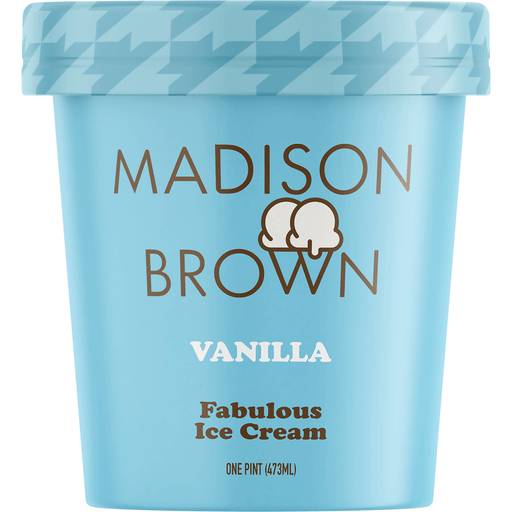 Order Madison Brown Vanilla Ice Cream 16oz  (16 OZ) 144993 food online from BevMo! store, Milpitas on bringmethat.com