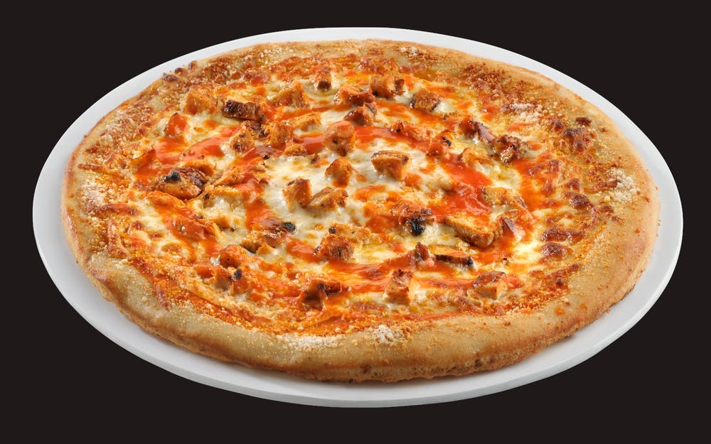 Order The Flying Buffalo Pizza - Individual 8" (6 Slices) food online from Boston Restaurant & Sports Bar store, Arlington on bringmethat.com