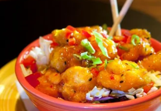 Order 46. Shrimp Bowl food online from Tenko Japan store, Raleigh on bringmethat.com