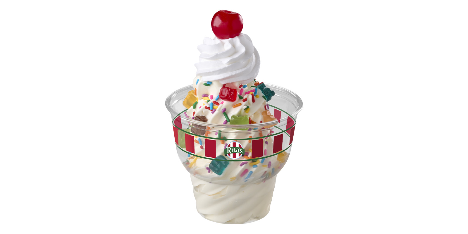 Order Rainbow Sundae food online from Rita's Italian Ice store, Reading on bringmethat.com