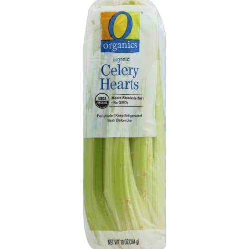 Order O Organics · Organic Celery Hearts (10 oz) food online from Shaw's store, Londonderry on bringmethat.com