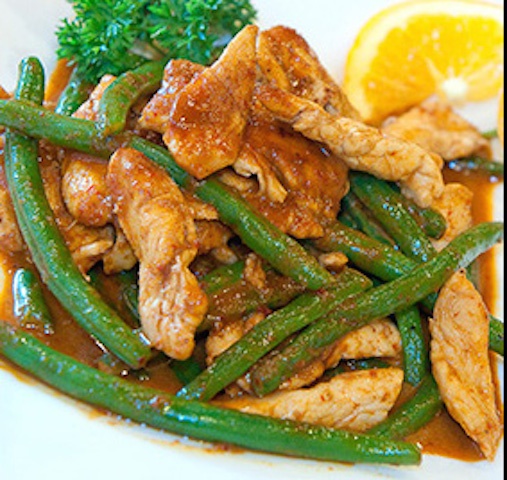 Order E5. Spicy String Bean food online from Thai Cafe store, Allen on bringmethat.com