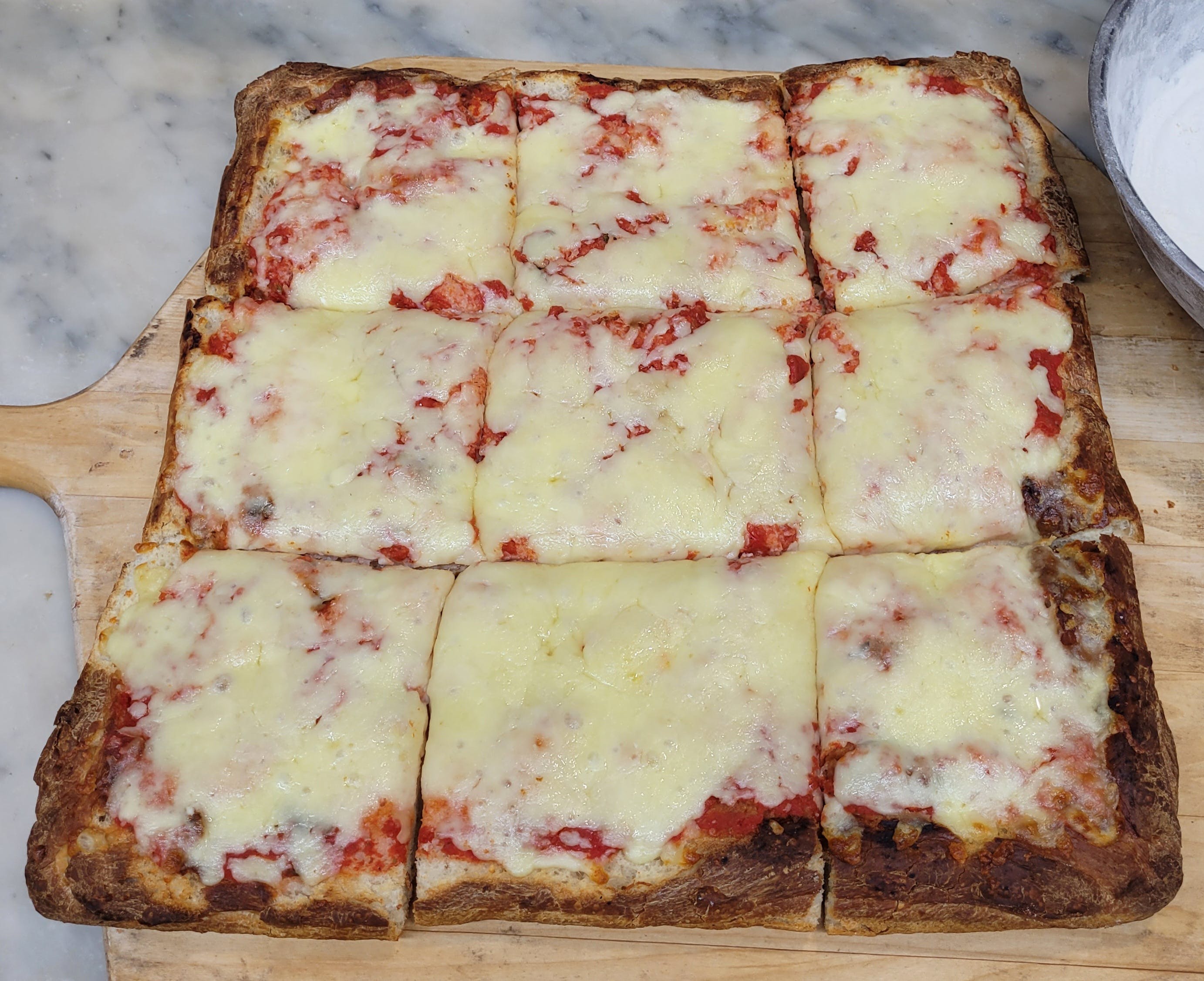 Order Sicilian Pizza - Pizza food online from Rhythm And Spice Pizzeria And Grill store, New Brunswick on bringmethat.com