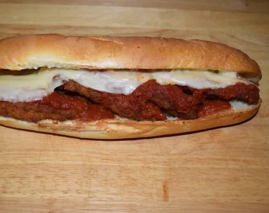 Order Chicken Parmigiana Sub food online from Cuzino Family Kitchen store, Bear on bringmethat.com