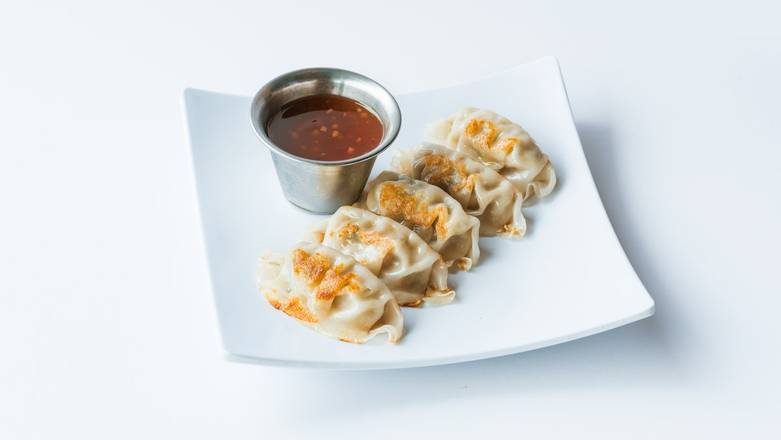 Order Pork Potstickers food online from Genghis Grill store, Addison on bringmethat.com