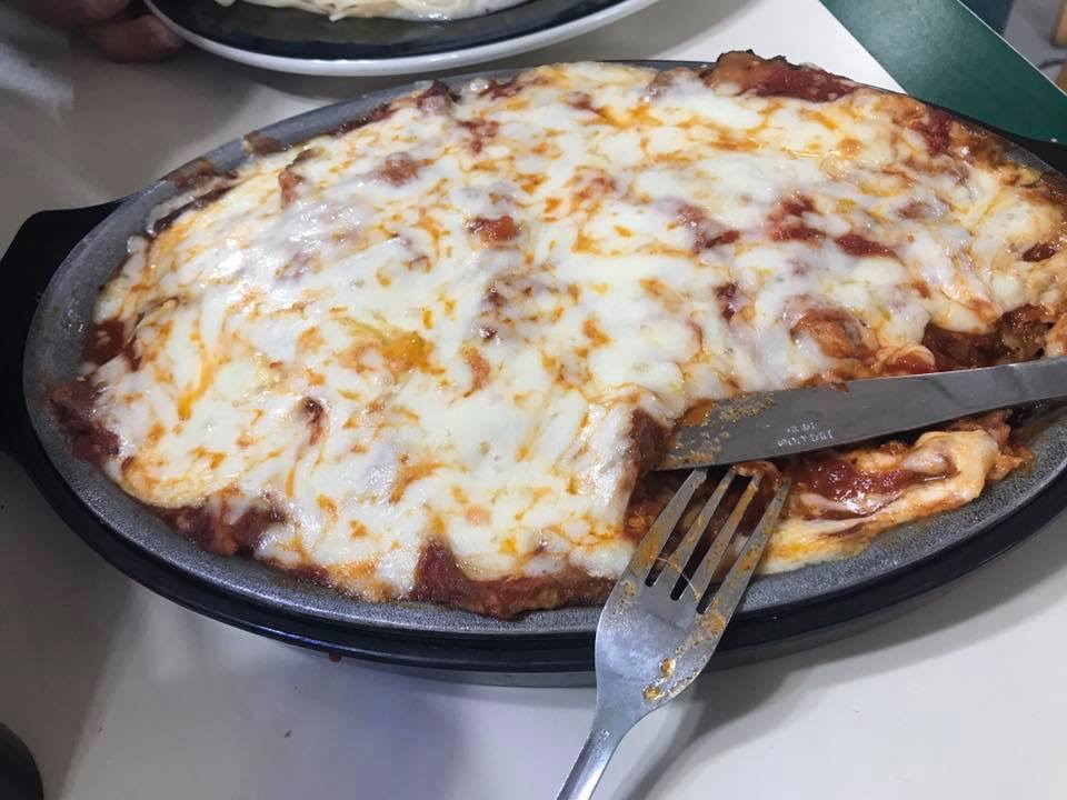 Order Eggplant Parmigiana food online from Amici Pizza & Pasta store, Tannersville on bringmethat.com