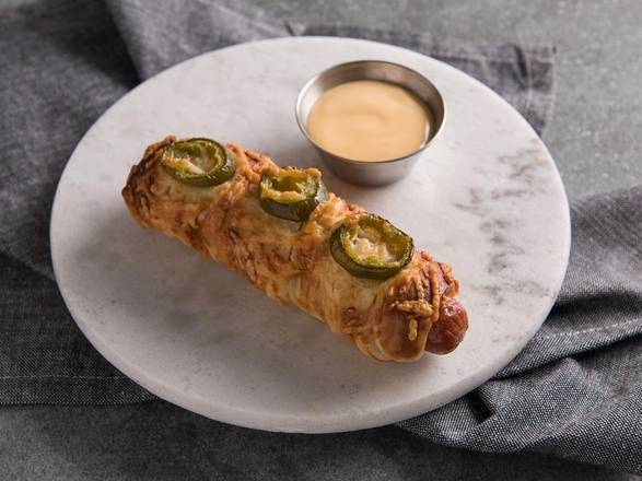 Order Jalapeno Cheese Pretzel Dog food online from Auntie Anne store, Riverside on bringmethat.com
