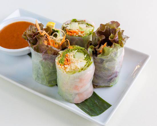 Order Summer Wraps (V) food online from Silom 12 store, Chicago on bringmethat.com
