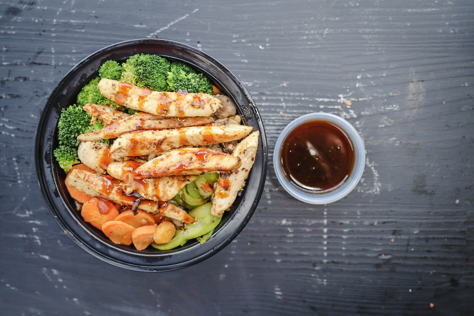 Order Teriyaki Grilled Chicken Rice Bowl food online from Rock City Pizza store, Allston on bringmethat.com
