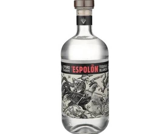 Order Espolón, Blanco Tequila 100% de Agave · 1 L  food online from House Of Wine store, New Rochelle on bringmethat.com