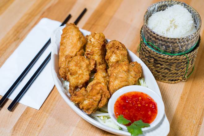 Order Laotian Chicken Wings food online from Blazing Bowl store, Bellevue on bringmethat.com