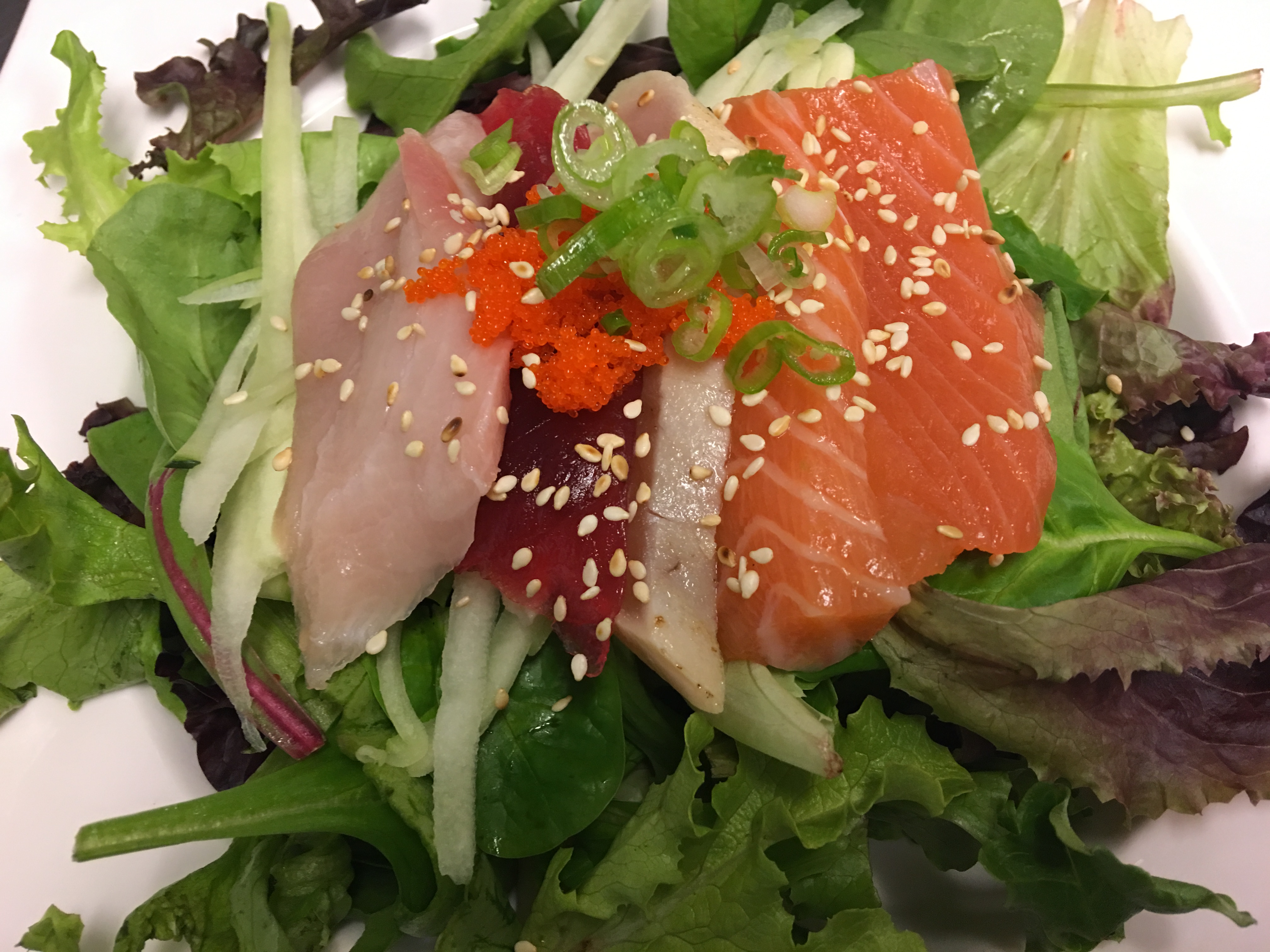 Order Sashimi Salad food online from Asakuma Sushi Delivery-Marina Del Rey store, Los Angeles on bringmethat.com