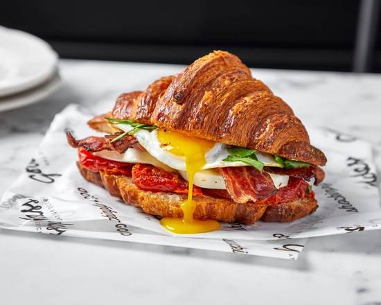 Order Croissant Sandwich* food online from Goddess and Grocer - State Street store, Chicago on bringmethat.com