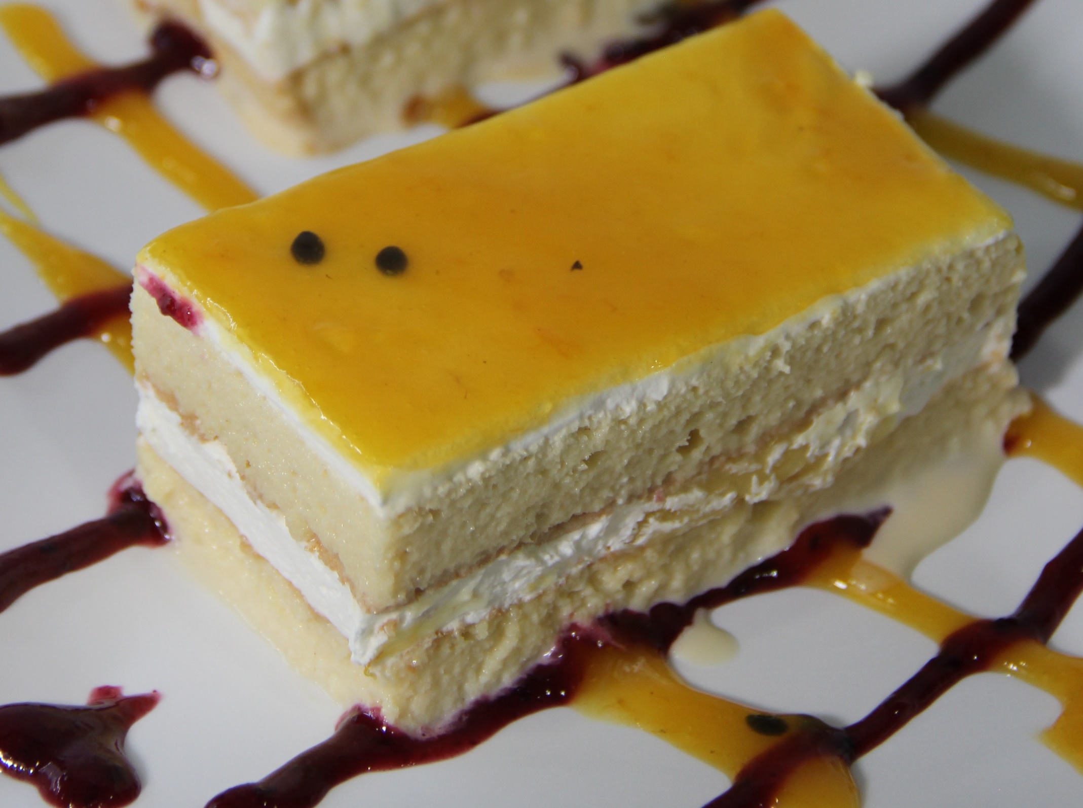 Order Tres Leches Maracuya - Passion Fruit food online from Banana King store, Jersey City on bringmethat.com