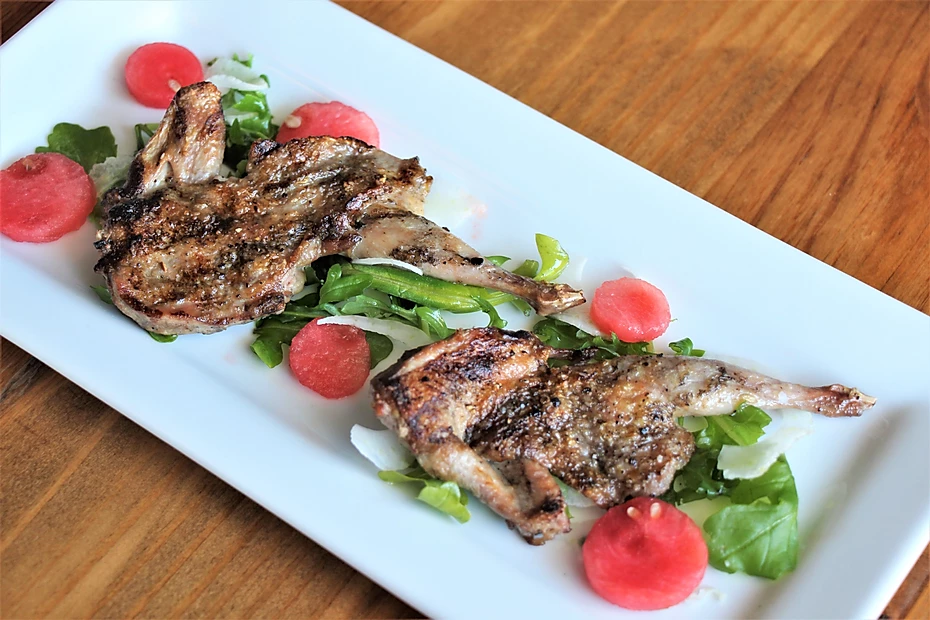 Order Grilled Bobwhite Quail food online from West Table Kitchen & Bar store, Lubbock on bringmethat.com
