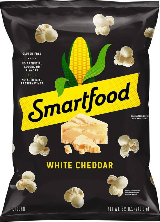 Order Smartfood Popcorn White Cheddar (8.5 oz) food online from Rite Aid store, Yamhill County on bringmethat.com
