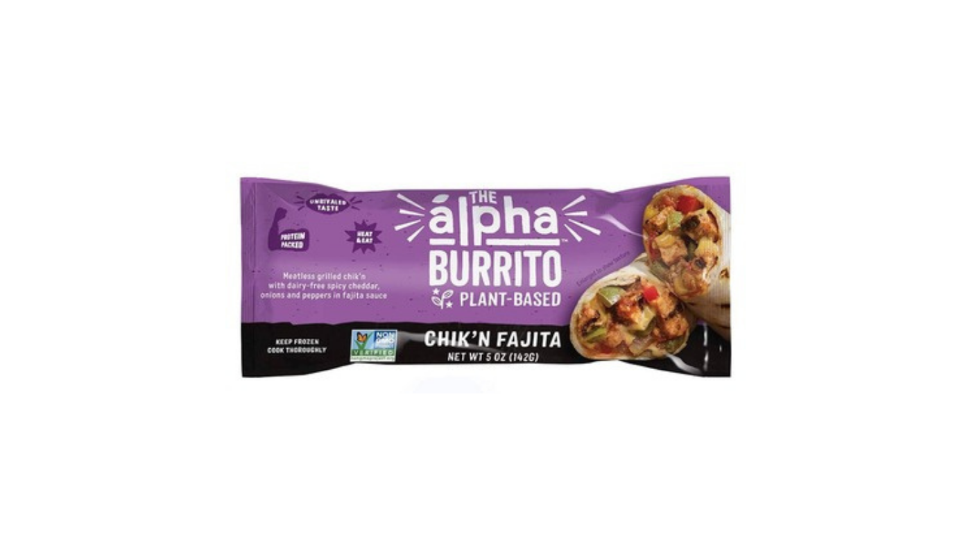 Order Alpha Foods Burrito Chik N Fajita food online from Luv Mart store, Santa Cruz on bringmethat.com