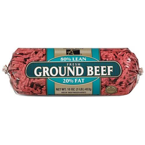 Order Ground Beef 80% Lean1.0lb food online from Walgreens store, Greeley on bringmethat.com