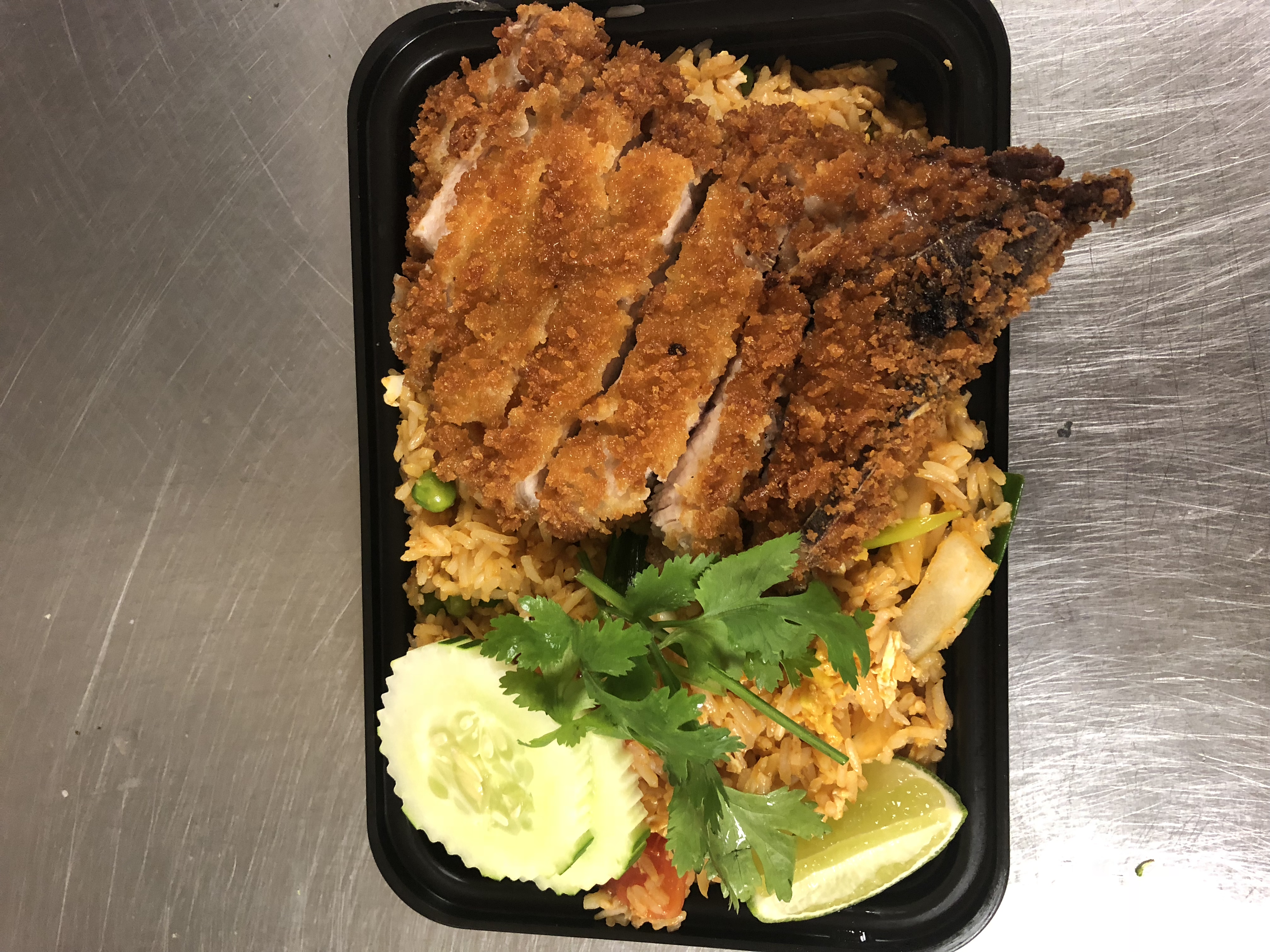 Order Sriracha pork shop fried rice food online from Rice Thai To Go store, Southington on bringmethat.com