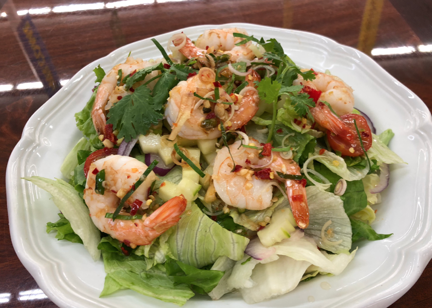 Order Lemongrass Shrimp Salad * food online from Dean Noodles store, Rowland Heights on bringmethat.com