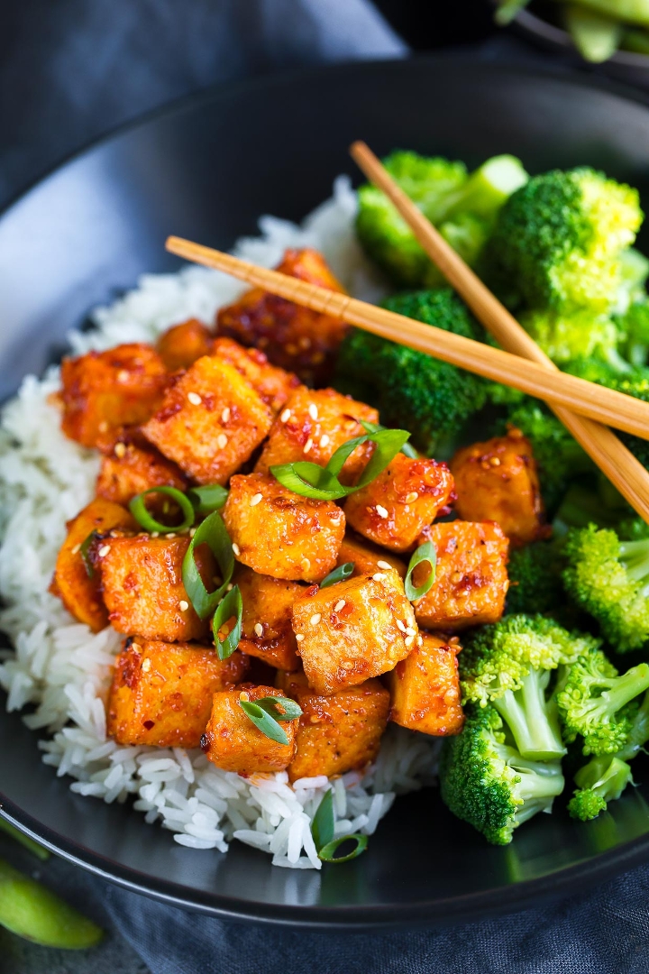 Order Spicy Tofu food online from Wave Asian Bistro & Sushi store, Mount Dora on bringmethat.com