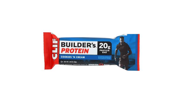 Order Clif Builder'S Protein Cookies & Cream food online from Route 7 Food Mart store, Norwalk on bringmethat.com