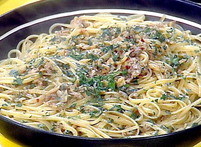 Order Pasta with Clam Sauce food online from Buonos Pizza store, Gilbert on bringmethat.com