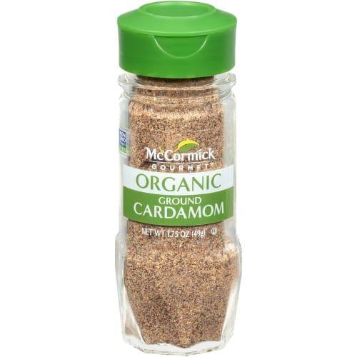 Order McCormick · Gourmet Organic Ground Cardamom (1.8 oz) food online from Harveys Supermarket store, Americus on bringmethat.com