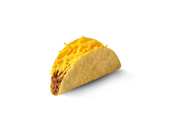 Order Double Cheesy Party Taco food online from Taco Bueno store, Nacogdoches on bringmethat.com