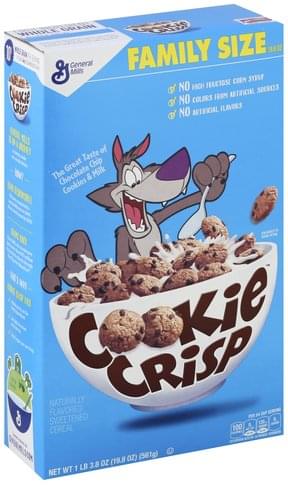 Order Cookie Crisp Cereal, Chocolate Chip Cookie Family size food online from The Ice Cream Shop store, Providence on bringmethat.com