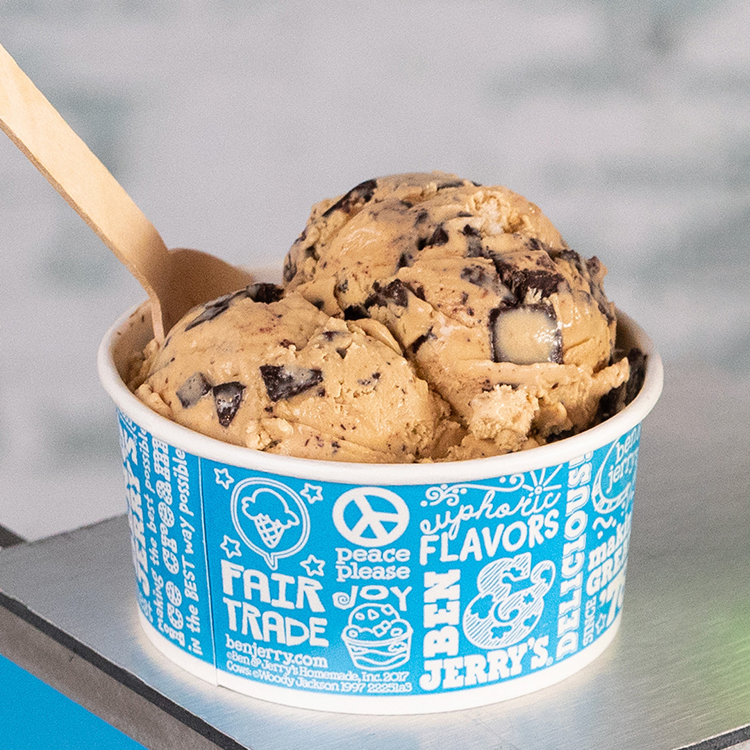 Order Large 3 Scoop Ice Cream food online from Ben & Jerry's store, Manchester on bringmethat.com